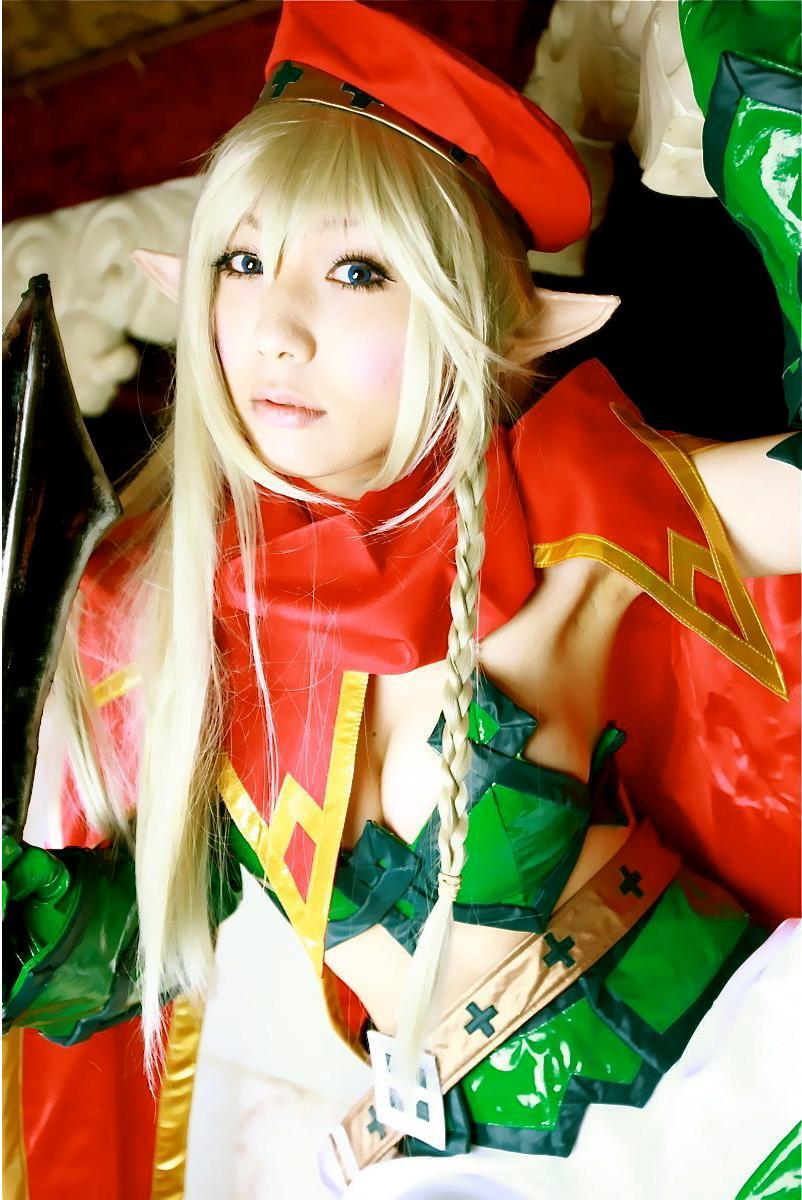 [Cosplay]  Queens Blade  Echidna & Alleyne Vs Tentacles SP2